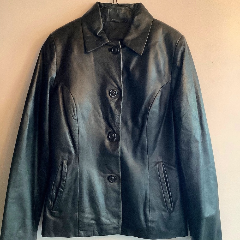 Vintage Oscar Leopold Leather Jacket